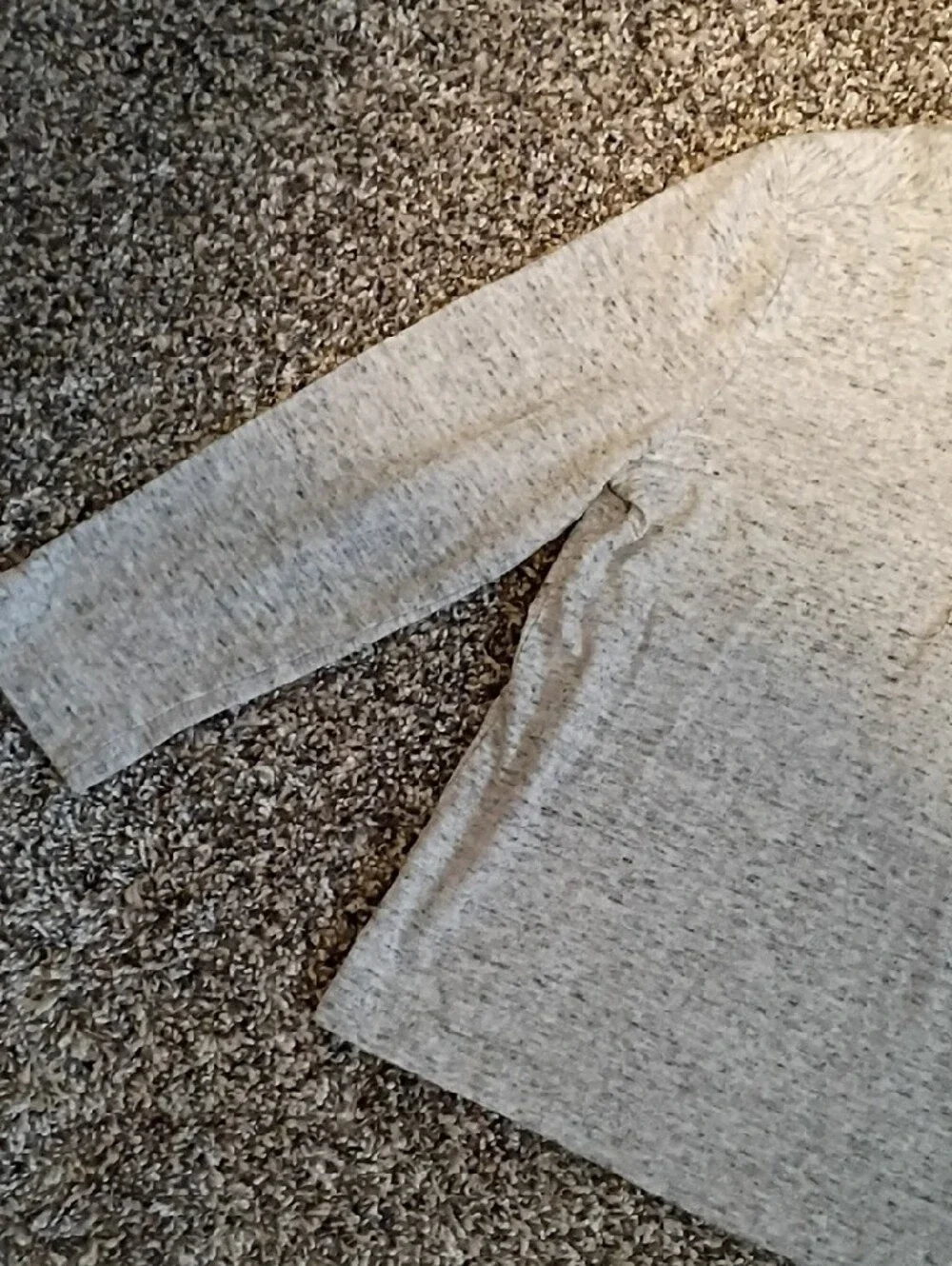 The Children's Place Light Gray Long-Sleeve Henley Tee
